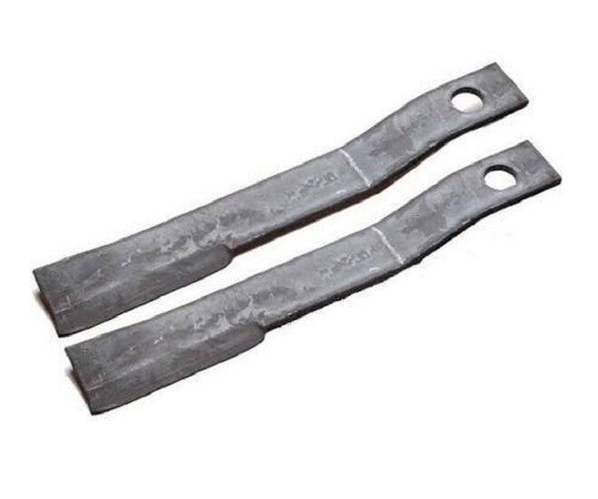 2 Replacement JD Rotary Cutter Blade 28" x 4" x 0.5" w/ 1.5" Hole Fits CX20 CCW