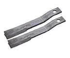 2 Replacement JD Rotary Cutter Blade 28" x 4" x 0.5" w/ 1.5" Hole Fits CX20 CCW