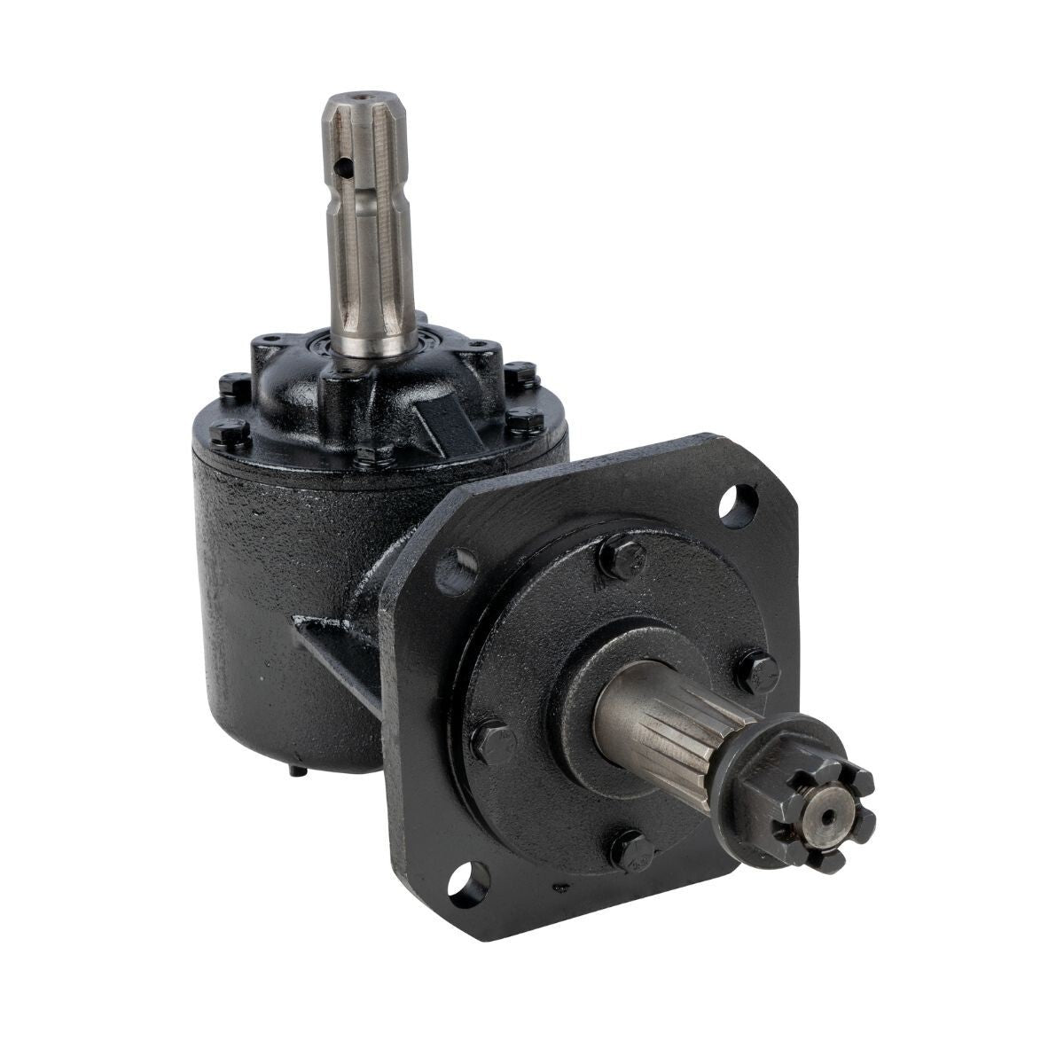 40HP Gearbox 1-3/8" 6 Spline Input & 12 Spline Output Shaft For 4' & 5' Cutters