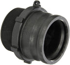 4" Banjo Poly Male Adapter - 4" Male NPT USA MADE 400F