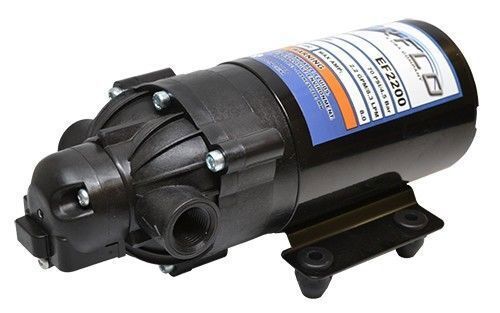 Everflo 12 Volt 2.2 GPM Diaphragm Water Pump 70 PSI Lawn Sprayers, Boats, RV's