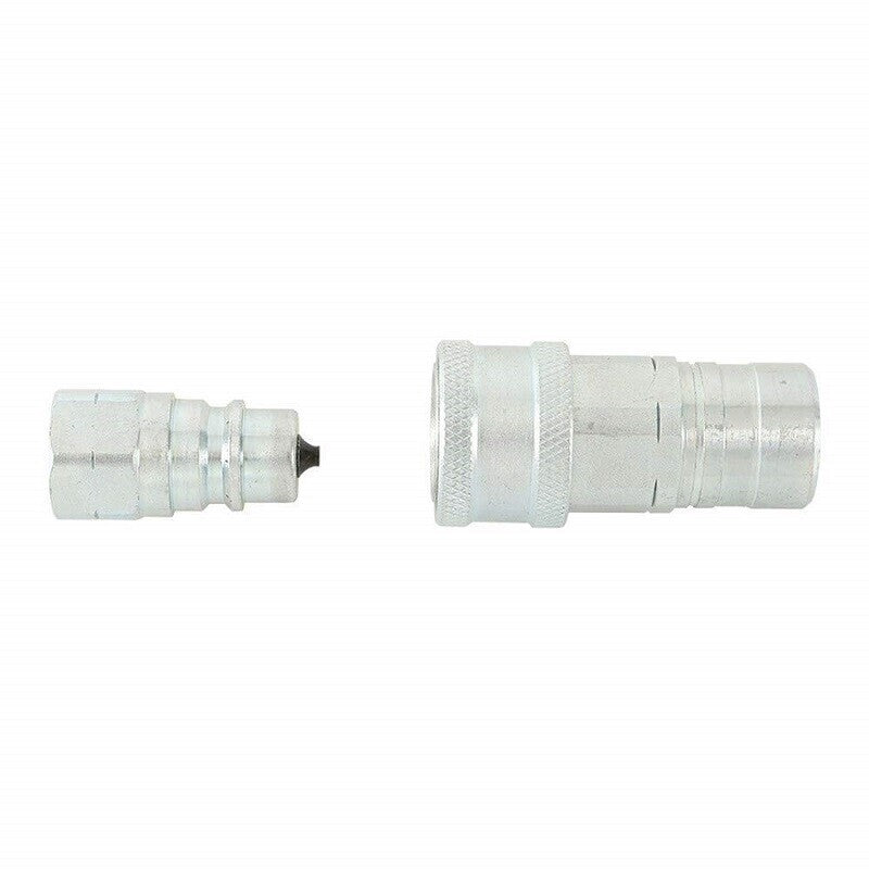 Parker 4000-2P Complete Coupler Body Male/Female Pioneer 1/4" NPTF w/ Poppet Tip
