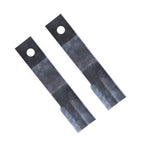 2 Replacement JD Rotary Cutter Blade 28" Long x 4" Wide x 0.5" Thick w/1.5" Hole