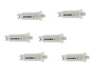 Pack of 6 - TeeJet Air Induction Flat Spray Tips White 110° Polymer Visiflo