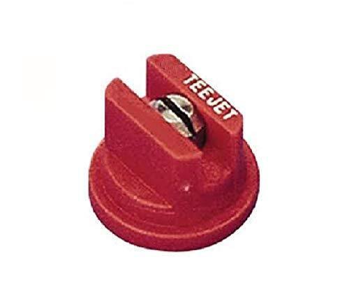 TeeJet DG Even Flat Spray Tip Red 95° Polymer w/ SS Insert 0.4 GPM @ 40 PSI
