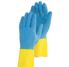 5 Pair of Majestic Large Neoprene Over Latex Chemical Resistant Gloves 4055