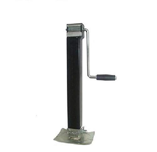 Side Wind Square Trailer Jack 8,000 LB Capacity - Leg Extends 13.50" 190510