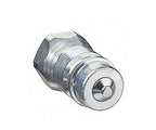 Parker Hydraulic Male Coupler Nipple 1/2" - 14 w/ 1/2" Steel Body 8010-4PDC