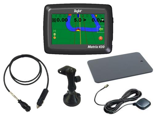 Teejet 430 Matrix Kit w/ Patch Antenna & 12V Lighter Power Cable USA Made