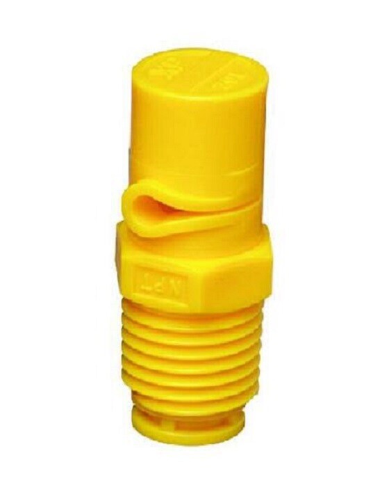 XP Boomjet 1/4" MPT Polymer Spray Nozzle Left-Hand 20-60 PSI 1/4XP20L-VP