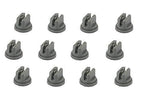 Pack of 12 - TeeJet Flat Spray Tips Gray 80° Polymer 0.6 GPM @ 40 PSI TP8006VP
