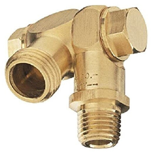 TeeJet Brass 1/4" Male NPT Swivel Body Assembly 5540-1/4TT