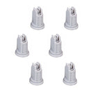 Pack of 6 - TeeJet Air Induction XR Flat Spray Tips Gray 110° 0.6 GPM @ 40 PSI