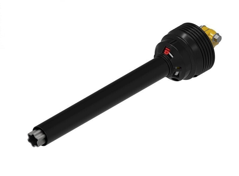 36" PTO Driveline Imp Half Shaft 1-3/4" 20 Spline w/ 61 MM Star Shape w/ Clamp