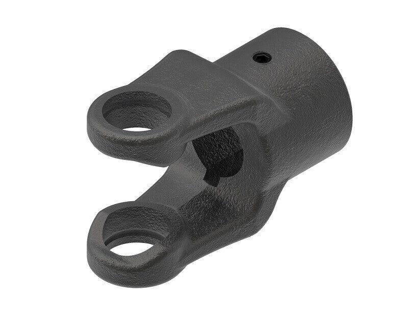 Weasler 1-1/4" Round Bore 1/4" & 5/16" Keyway & Set Screw Implement Yoke 14N