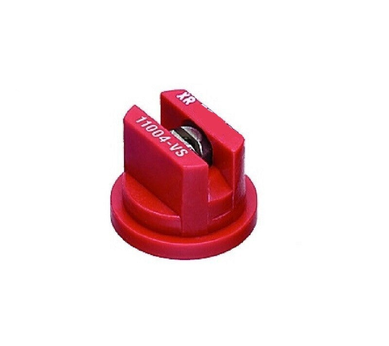 TeeJet Extended Range Flat Spray Tip 110° Red 0.4 GPM @ 40 PSI XR11004-VS