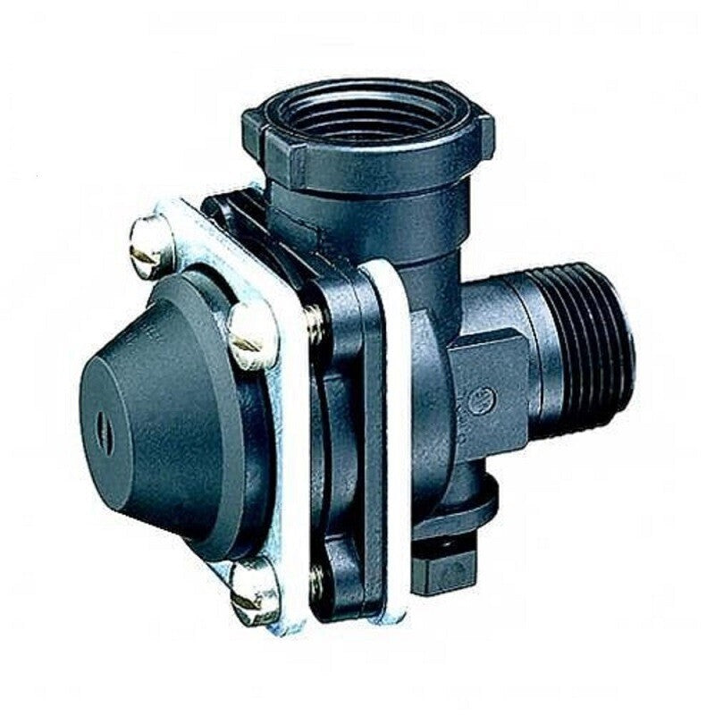 Nylon Diaphragm Check Valve 1/2" NPT w/ 15 GPM & 7 PSI 12328-1/2-NYB
