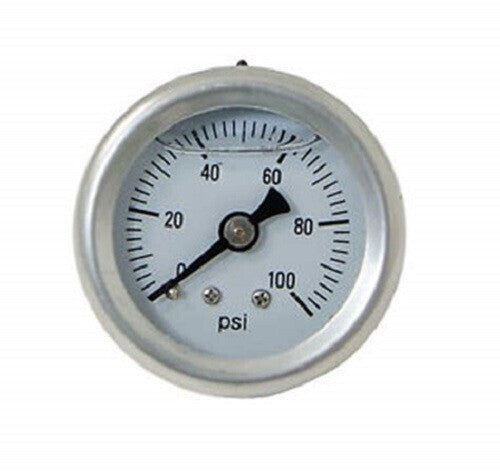 Pressure Gauge 0-200 Liquid 2-1/2" Dial SS Caseing 2141GXB200