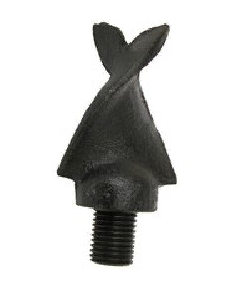 Fish Tail Post Hole Digger Auger Point Type 1-1/4" Thread 50200