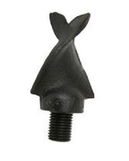 Fish Tail Post Hole Digger Auger Point Type 1-1/4" Thread 50200