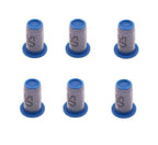 Pack of 6 - Teejet Poly Tip Strainer w/ Stainless Steel 50 Mesh Screens