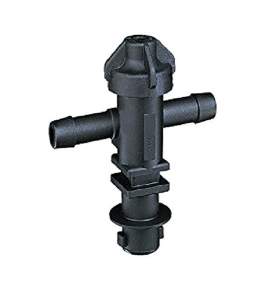 2 of Diaphragm Check Valve Quick Nozzle Body Double Hose Shank For 1/2" ID Hose