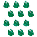 Pack of 12 - TeeJet Flat Spray Tips 80° Polymer w/ SS Insert 0.15 GPM @ 40 PSI