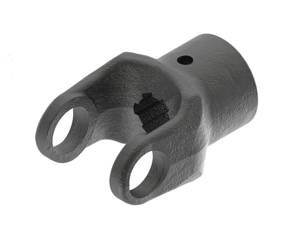 Weasler 1-1/8" 6 Spline Bore 21/64" Pin Hole Implement Yoke 14N Series 801-1418