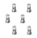 Pack of 6 - TeeJet Stainless Steel Wide Angle Spray Tips Rated 0.8 GPM @ 40 PSI