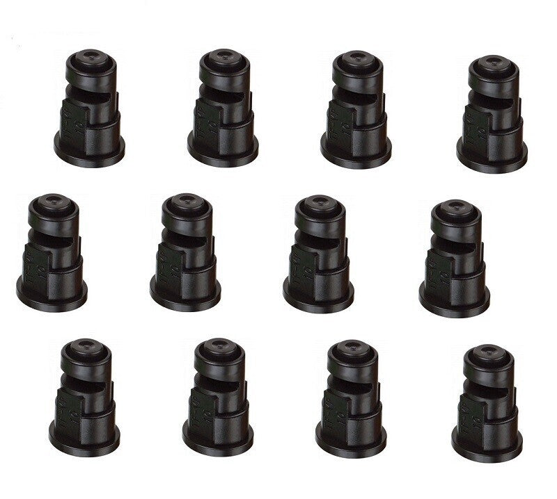 Pack of 12 - TeeJet Polymer Wide Angle Spray Tips Rated 2.0 GPM @ 40 PSI TF-VP10