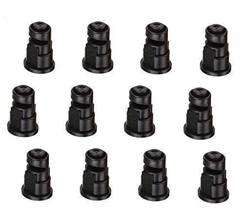 Pack of 12 - TeeJet Polymer Wide Angle Spray Tips Rated 2.0 GPM @ 40 PSI TF-VP10