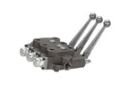 Cross Hydraulic Triple Spool 3-Position 4-Way Open Center Control Valve No Float