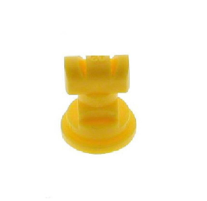 TeeJet TwinJet Flat Spray Tip Yellow 110° x 2 Rated @ 0.20 GPM TTJ60-11002VP