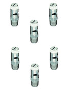 Pack of 6 - TeeJet Turf-jet SS Wide Angle Flat Fan Spray Tip 0.8 GPM @ 40 PSI