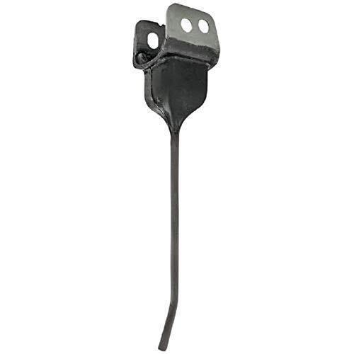 RH Rubber Mounted Rake Tooth 10" Tine x 3/8" Holes x 1.8593" Yoke Opening RMT-2