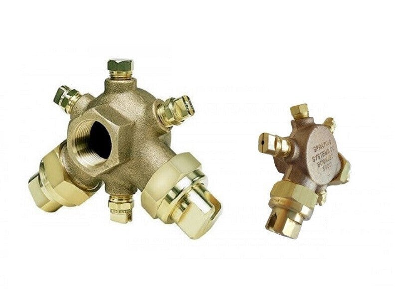 Boomless Nozzle Extra-Wide Flat Spray Projection BoomJet 5880-3/4-2TOC10