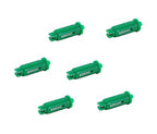 Pack of 6 - TeeJet Air Induction Flat Spray Tips Green 110° Polymer Visiflo