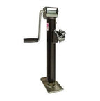 Trailer Jack 2000.lbs Male Tube Mount w/ 9/16" Dia Pin, 15" of Travel 158151
