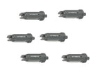 Pack of 6 - TeeJet Air Induction Flat Spray Tips Gray 110° Polymer Visiflo