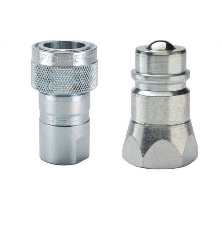 Pioneer 3/4" - 14 ORB Complete Coupler Body Set 8010-5 Male w/ 4050-5 Female