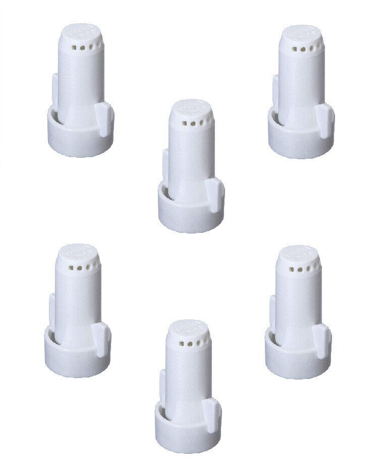 Pack of 6 - TeeJet Stream-Jet SJ-7 7-Stream Outlet Spray Tip 0.8 GPM @ 40 PSI