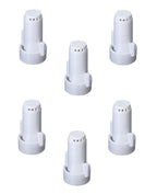 Pack of 6 - TeeJet Stream-Jet SJ-7 7-Stream Outlet Spray Tip 0.8 GPM @ 40 PSI