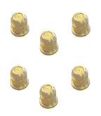 Pack of 6 - TeeJet ConeJet Brass Hollow Cone Spray Tip 0.067 GPM @ 40 PSI TX-4