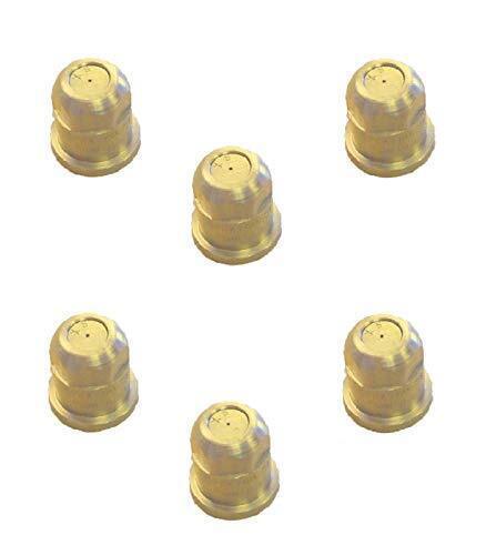 Pack of 6 - TeeJet ConeJet Brass Hollow Cone Spray Tip 0.067 GPM @ 40 PSI TX-4
