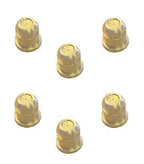 Pack of 6 - TeeJet ConeJet Brass Hollow Cone Spray Tip 0.067 GPM @ 40 PSI TX-4