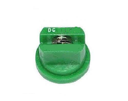 TeeJet Drift Guard Flat Spray Tip Green 80° Polymer w/ SS Insert DG80015-VS