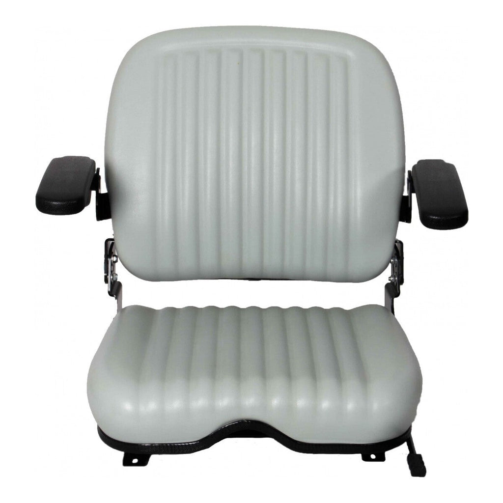 Broad-Base High Back Industrial Seat Complete Extra Wide 220000GR