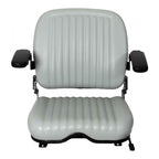 Broad-Base High Back Industrial Seat Complete Extra Wide 220000GR