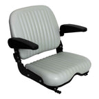 Broad-Base High Back Industrial Seat Complete Extra Wide 220000GR