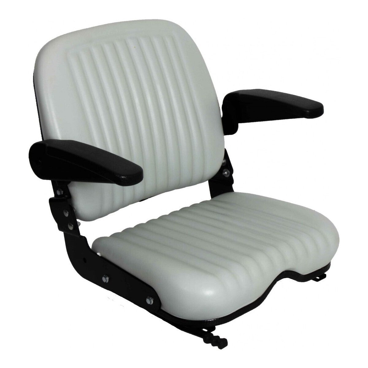 Broad-Base High Back Industrial Seat Complete Extra Wide 220000GR
